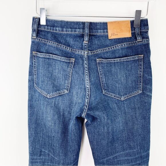 J Crew | Billie Demi Boot Crop Jeans S 27 Distressed Hem - Picture 5 of 14